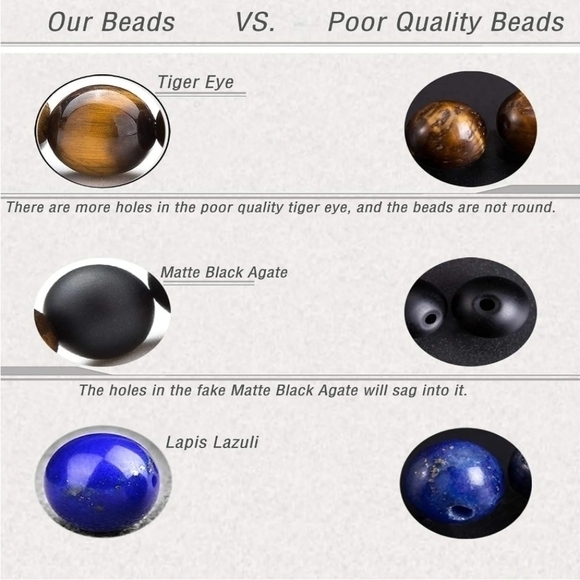 Seven Chakra Healing &‎ Balancing Oil Diffusing Natural Volcano Stone Br… - Picture 10 of 16